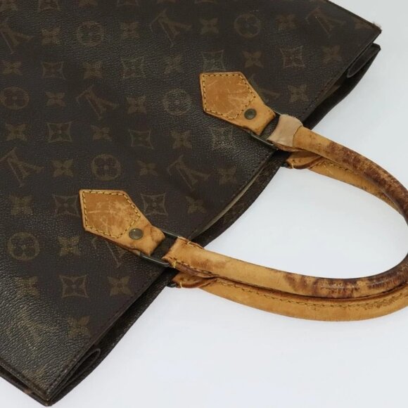 LOUIS VUITTON Monogram Sac Plat Hand Bag - Picture 9 of 16